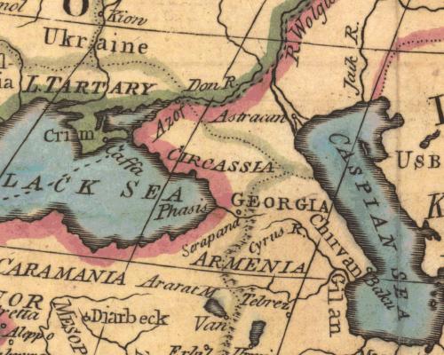Historical map of Circassia